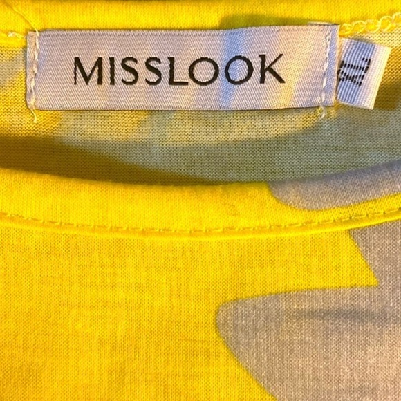 MissLook Top, Floral, short sleeve tee, Daisy, Sz XL, 1X, Garden girl, Comfy - Picture 4 of 10